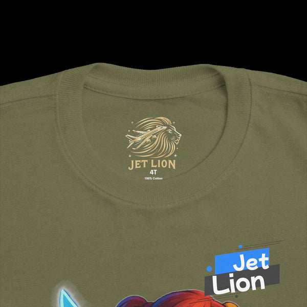 Imagine Toddler Tee by JetLion | For the Brave & Becoming: Fun Cartoon Design for Kids, Perfect Gift for Birthdays, Playdates, or Family Outings, Boy's Shirt, Toddler