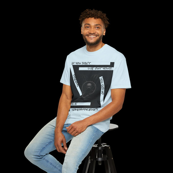 Phrazorblade by JetLion presents Detach | Inspirational Graphic Tee, Motivational T-Shirt, Unisex Casual Wear, Gift for Dreamers, Everyday Comfort, Unique Statement Shirt