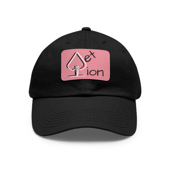 Reflection by JetLion – Premium Dad Hat with JetLionApp Spade Logo Patch | Clean, Minimal, Intentional