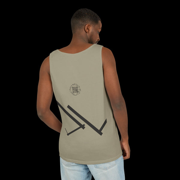 Phrazorblade by JetLion presents OnGuard – Emotional Armor Tank for the Bold and Reserved | Summer Wear, Gift for Him/Her, Casual Layering, Animal Lovers