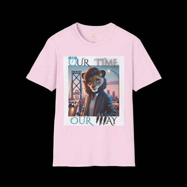 Duperfans by JetLion presents Ambassadress | Our Time. Our Way. Tee, Trendsetter Tee, Unisex Softstyle Tee, Animated Style Shirt, Perfect Gift for Kids & Teens