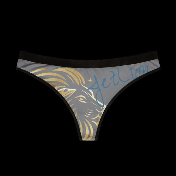 Moonstone Edition Intimates: Vibrant Luxuries by JetLion | Soft White Energy Thongs for the Intuitive and Grounded, Unique Gift for Her, Everyday Comfort, Edgy Fashion