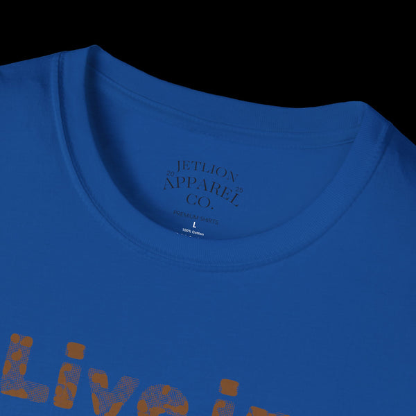 Breakthrough by JetLion Statement Tee of Unshakable Defiance | Duperfans x Phrazorblade Collaboration - Motivational Tee, Animal Lover Gift, Everyday Casual Wear, Fitness Apparel