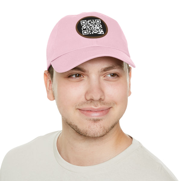 Cipher by JetLion – QR Patch Dad Hat for Silent Impact & Coded Presence Perfect for Casual Outfits, Gifts, Summer, Outdoor Adventures, Unique Accessories
