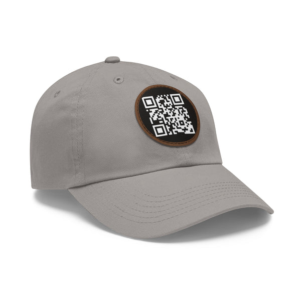 Cipher by JetLion – QR Patch Dad Hat for Silent Impact & Coded Presence Perfect for Casual Outfits, Gifts, Summer, Outdoor Adventures, Unique Accessories