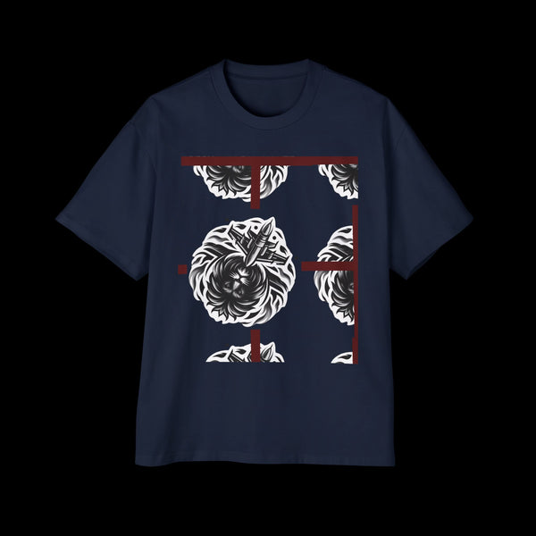 Resolute by JetLion – Statement Graphic Tee | Unshaken. Unmoved. Unapologetic. | Stylish Men's Oversized Tee, Graphic Tee, Casual Wear, Comfortable Shirt, Streetwear Fashion, Gift for Him