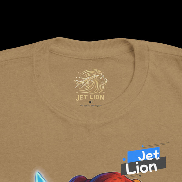 Imagine Toddler Tee by JetLion | For the Brave & Becoming: Fun Cartoon Design for Kids, Perfect Gift for Birthdays, Playdates, or Family Outings, Boy's Shirt, Toddler