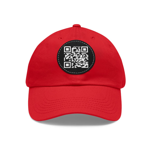 Cipher by JetLion – QR Patch Dad Hat for Silent Impact & Coded Presence Perfect for Casual Outfits, Gifts, Summer, Outdoor Adventures, Unique Accessories
