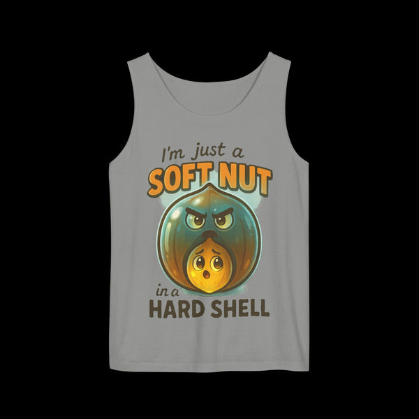 Phrazorblade by JetLion presents OnGuard – Emotional Armor Tank for the Bold and Reserved | Summer Wear, Gift for Him/Her, Casual Layering, Animal Lovers