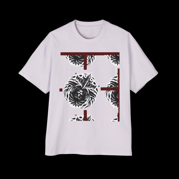 Resolute by JetLion – Statement Graphic Tee | Unshaken. Unmoved. Unapologetic. | Stylish Men's Oversized Tee, Graphic Tee, Casual Wear, Comfortable Shirt, Streetwear Fashion, Gift for Him