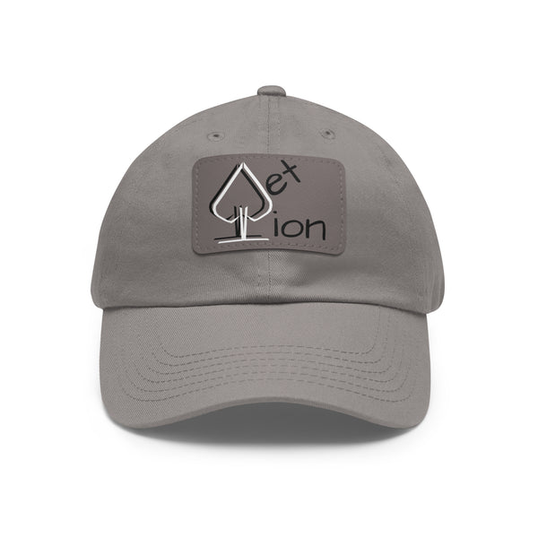 Reflection by JetLion – Premium Dad Hat with JetLionApp Spade Logo Patch | Clean, Minimal, Intentional