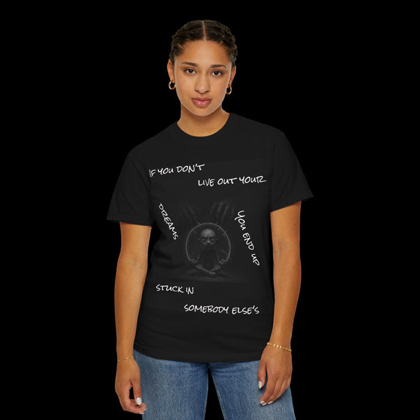 Phrazorblade by JetLion presents Detach | Inspirational Graphic Tee, Motivational T-Shirt, Unisex Casual Wear, Gift for Dreamers, Everyday Comfort, Unique Statement Shirt