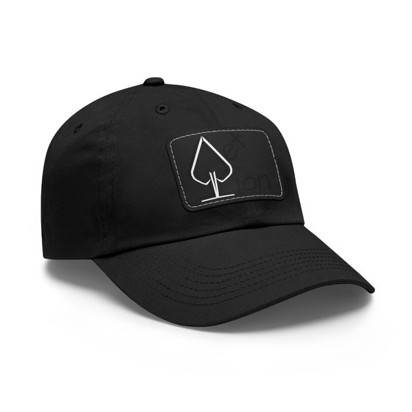 Reflection by JetLion – Premium Dad Hat with JetLionApp Spade Logo Patch | Clean, Minimal, Intentional