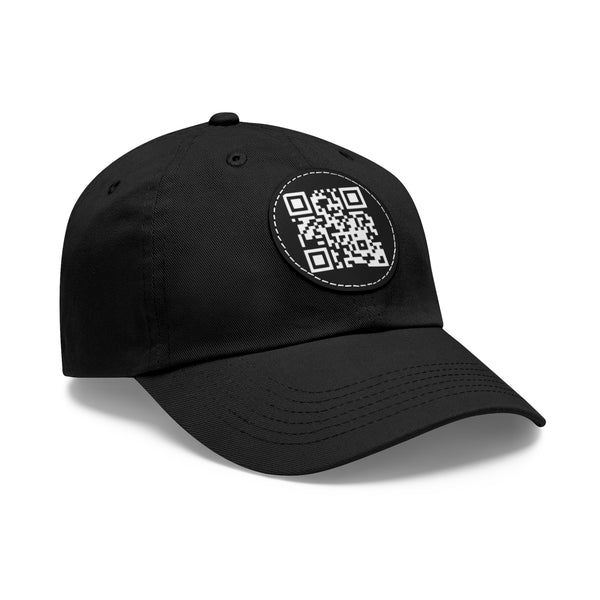 Cipher by JetLion – QR Patch Dad Hat for Silent Impact & Coded Presence Perfect for Casual Outfits, Gifts, Summer, Outdoor Adventures, Unique Accessories