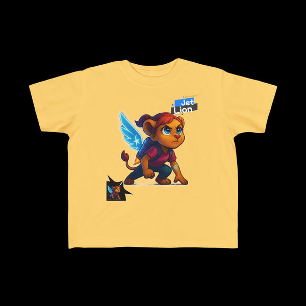 Imagine Toddler Tee by JetLion | For the Brave & Becoming: Fun Cartoon Design for Kids, Perfect Gift for Birthdays, Playdates, or Family Outings, Boy's Shirt, Toddler