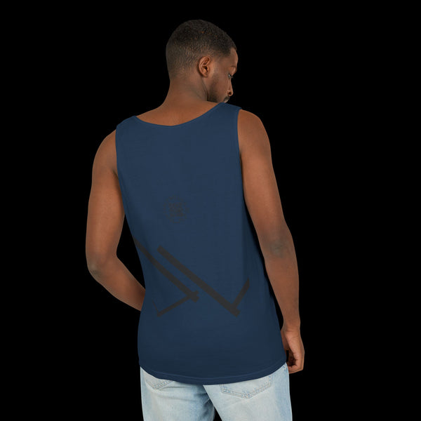 Phrazorblade by JetLion presents OnGuard – Emotional Armor Tank for the Bold and Reserved | Summer Wear, Gift for Him/Her, Casual Layering, Animal Lovers