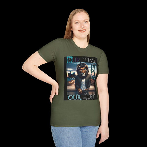 Duperfan by JetLion presents "Ambassador" - Urban Art Tee, Unisex Shirt, Casual Wear, Gift for Animal Lovers, Streetwear Fashion