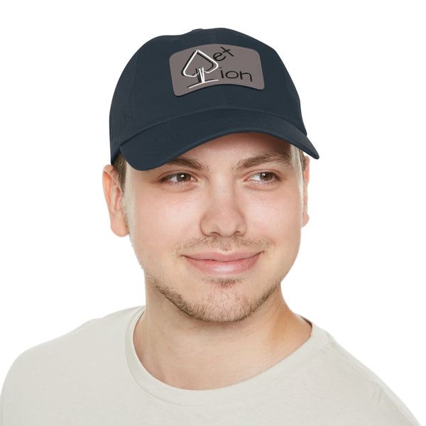 Reflection by JetLion – Premium Dad Hat with JetLionApp Spade Logo Patch | Clean, Minimal, Intentional