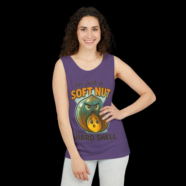 Phrazorblade by JetLion presents OnGuard – Emotional Armor Tank for the Bold and Reserved | Summer Wear, Gift for Him/Her, Casual Layering, Animal Lovers