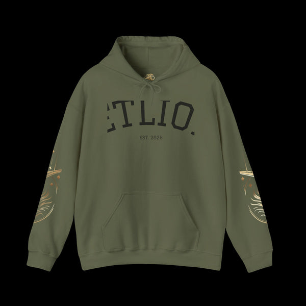 Manifest by JetLion Streak Hoodie:  Unisex Luxury Streetwear x Gift for Him x JetLion Signature Drop