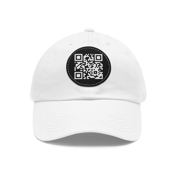 Cipher by JetLion – QR Patch Dad Hat for Silent Impact & Coded Presence Perfect for Casual Outfits, Gifts, Summer, Outdoor Adventures, Unique Accessories