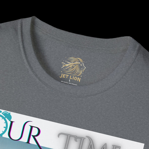 Duperfans by JetLion presents Ambassadress | Our Time. Our Way. Tee, Trendsetter Tee, Unisex Softstyle Tee, Animated Style Shirt, Perfect Gift for Kids & Teens