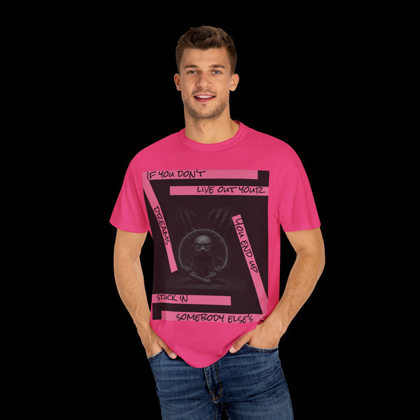 Phrazorblade by JetLion presents Detach | Inspirational Graphic Tee, Motivational T-Shirt, Unisex Casual Wear, Gift for Dreamers, Everyday Comfort, Unique Statement Shirt