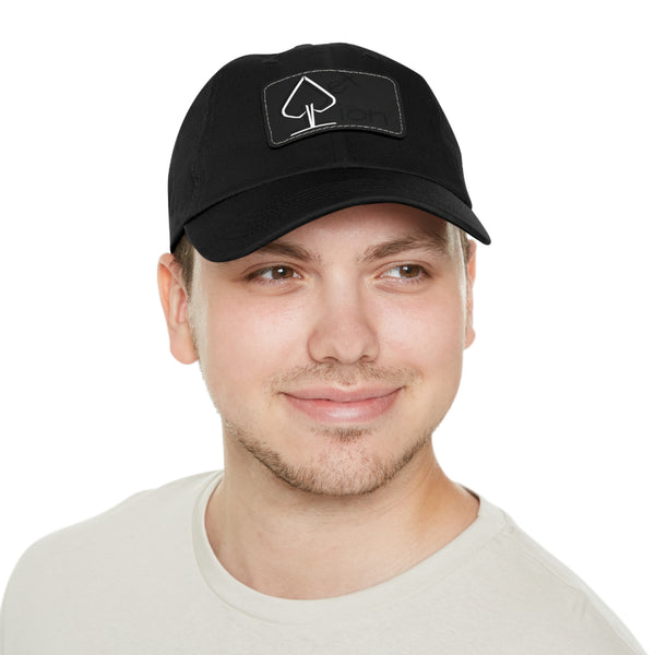 Reflection by JetLion – Premium Dad Hat with JetLionApp Spade Logo Patch | Clean, Minimal, Intentional