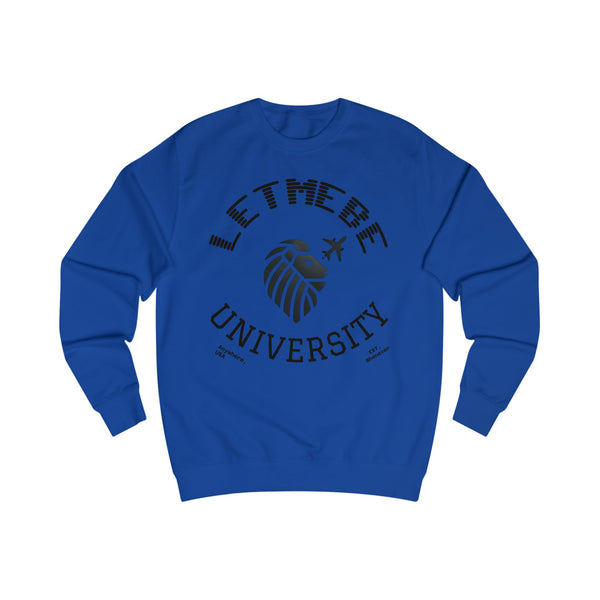 Adversity by JetLion Presents the Letmebe University Sweatshirt: Unisex Sweatshirt Design, Cozy Casual Wear, Perfect Graduation Gift, College Apparel, Trendy, Everyday Style