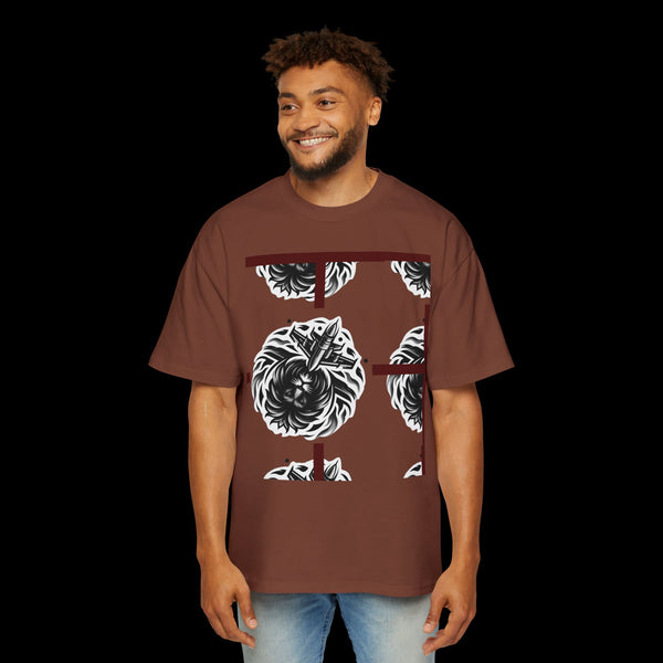 Resolute by JetLion – Statement Graphic Tee | Unshaken. Unmoved. Unapologetic. | Stylish Men's Oversized Tee, Graphic Tee, Casual Wear, Comfortable Shirt, Streetwear Fashion, Gift for Him