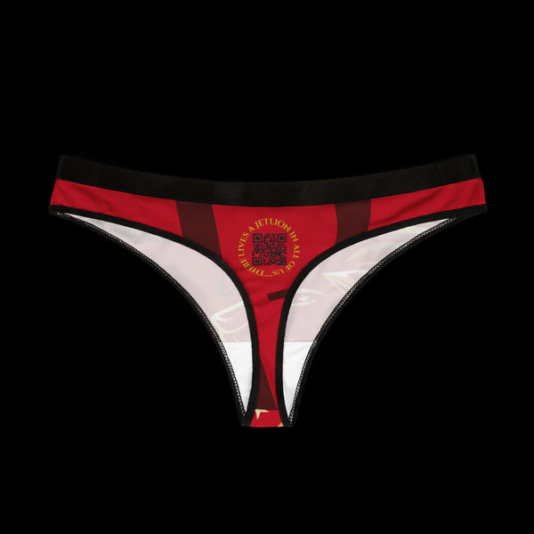 Ruby Edition Intimates: Vibrant Luxuries by JetLion | Women's Bold and Chic Thongs, Comfortable Lingerie, Unique Patterns, Fashionable Daily Wear, Gifts for Her