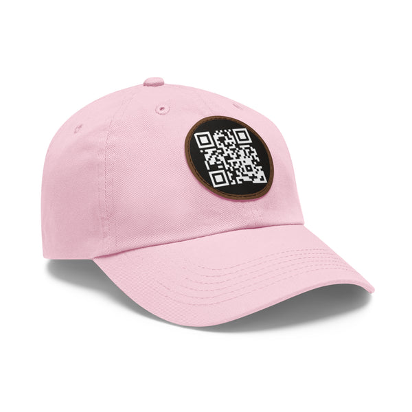 Cipher by JetLion – QR Patch Dad Hat for Silent Impact & Coded Presence Perfect for Casual Outfits, Gifts, Summer, Outdoor Adventures, Unique Accessories