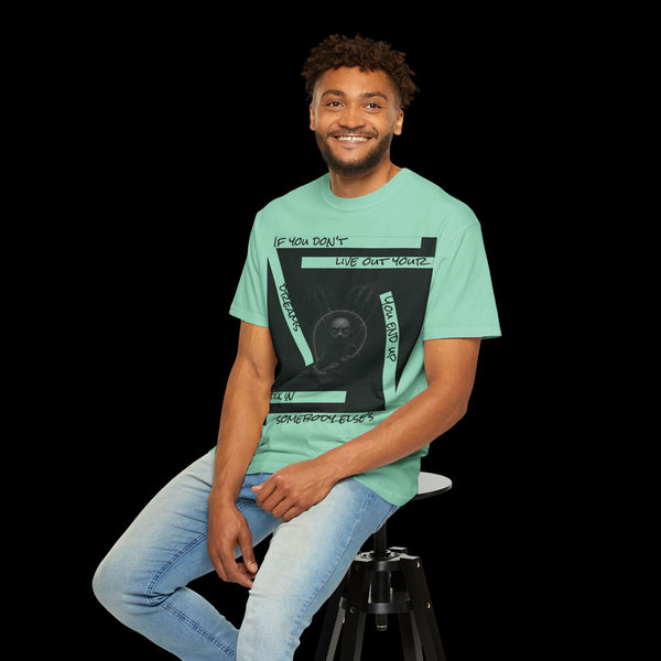 Phrazorblade by JetLion presents Detach | Inspirational Graphic Tee, Motivational T-Shirt, Unisex Casual Wear, Gift for Dreamers, Everyday Comfort, Unique Statement Shirt