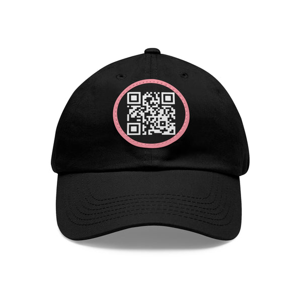 Cipher by JetLion – QR Patch Dad Hat for Silent Impact & Coded Presence Perfect for Casual Outfits, Gifts, Summer, Outdoor Adventures, Unique Accessories