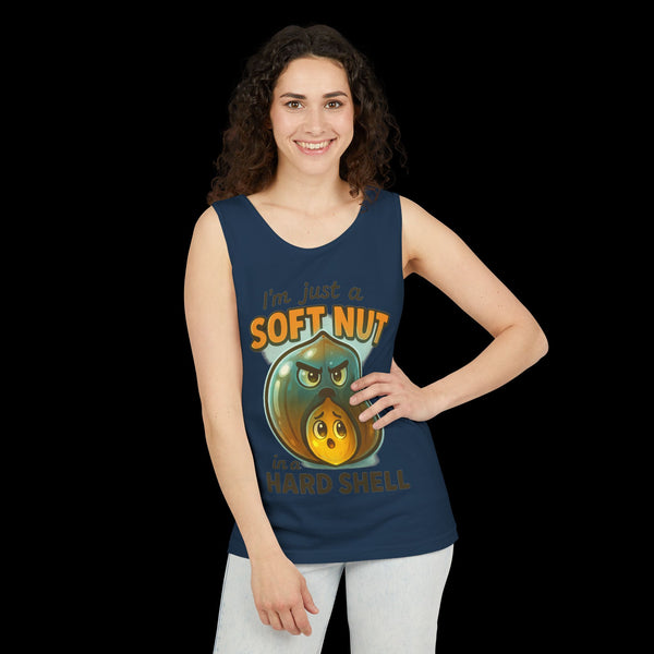 Phrazorblade by JetLion presents OnGuard – Emotional Armor Tank for the Bold and Reserved | Summer Wear, Gift for Him/Her, Casual Layering, Animal Lovers