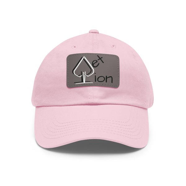 Reflection by JetLion – Premium Dad Hat with JetLionApp Spade Logo Patch | Clean, Minimal, Intentional