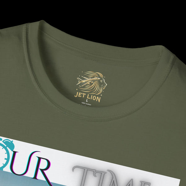 Duperfans by JetLion presents Ambassadress | Our Time. Our Way. Tee, Trendsetter Tee, Unisex Softstyle Tee, Animated Style Shirt, Perfect Gift for Kids & Teens