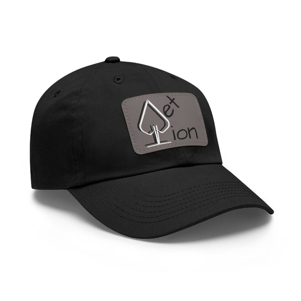 Reflection by JetLion – Premium Dad Hat with JetLionApp Spade Logo Patch | Clean, Minimal, Intentional