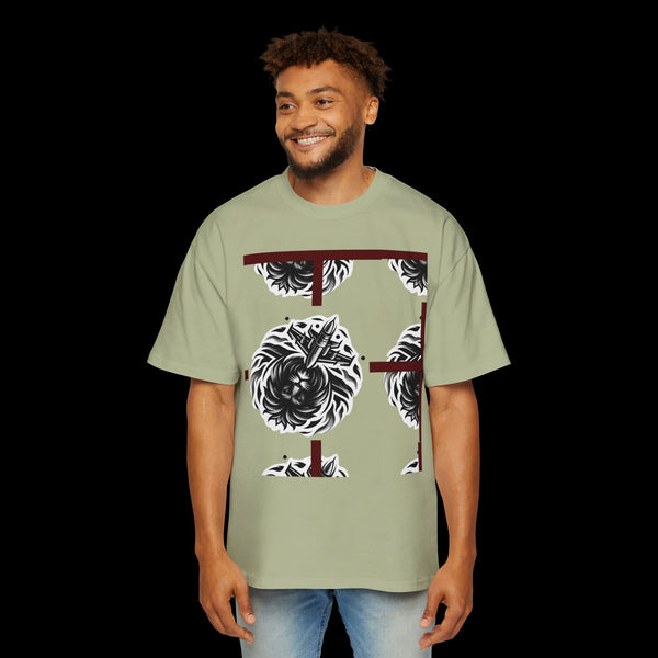 Resolute by JetLion – Statement Graphic Tee | Unshaken. Unmoved. Unapologetic. | Stylish Men's Oversized Tee, Graphic Tee, Casual Wear, Comfortable Shirt, Streetwear Fashion, Gift for Him