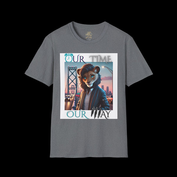 Duperfans by JetLion presents Ambassadress | Our Time. Our Way. Tee, Trendsetter Tee, Unisex Softstyle Tee, Animated Style Shirt, Perfect Gift for Kids & Teens