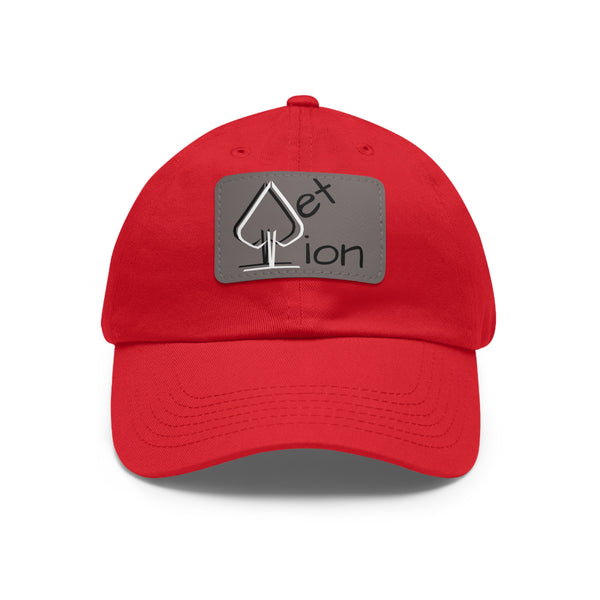 Reflection by JetLion – Premium Dad Hat with JetLionApp Spade Logo Patch | Clean, Minimal, Intentional