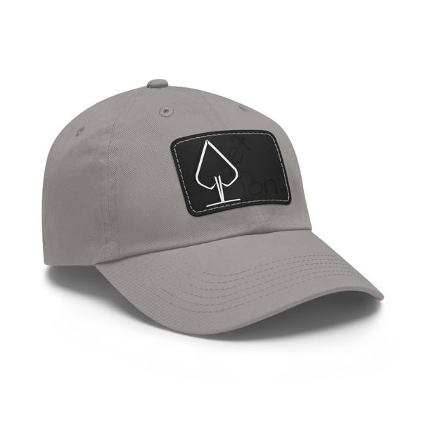 Reflection by JetLion – Premium Dad Hat with JetLionApp Spade Logo Patch | Clean, Minimal, Intentional