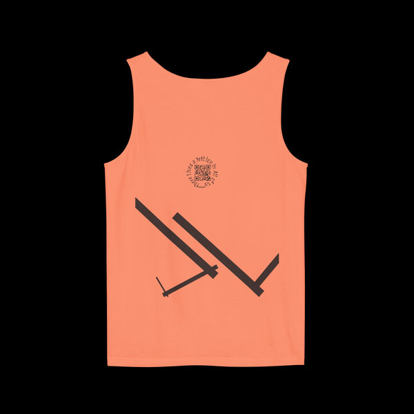Phrazorblade by JetLion presents OnGuard – Emotional Armor Tank for the Bold and Reserved | Summer Wear, Gift for Him/Her, Casual Layering, Animal Lovers