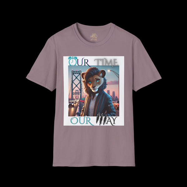 Duperfans by JetLion presents Ambassadress | Our Time. Our Way. Tee, Trendsetter Tee, Unisex Softstyle Tee, Animated Style Shirt, Perfect Gift for Kids & Teens