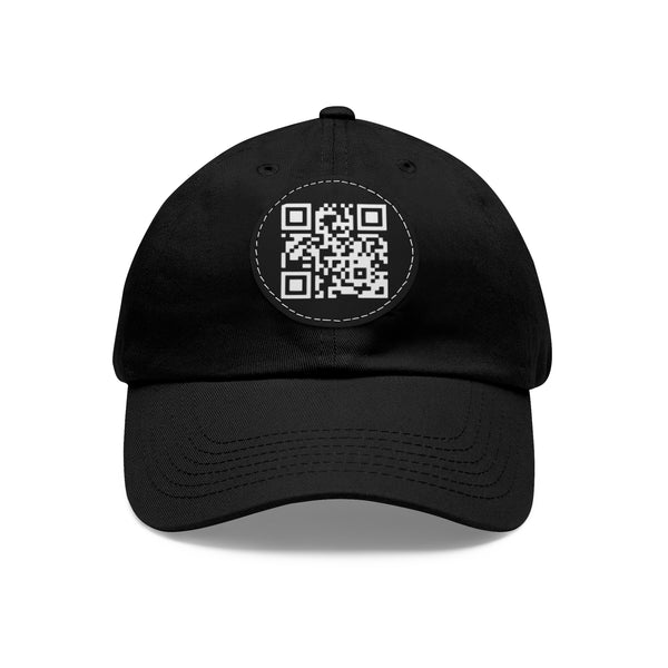 Cipher by JetLion – QR Patch Dad Hat for Silent Impact & Coded Presence Perfect for Casual Outfits, Gifts, Summer, Outdoor Adventures, Unique Accessories