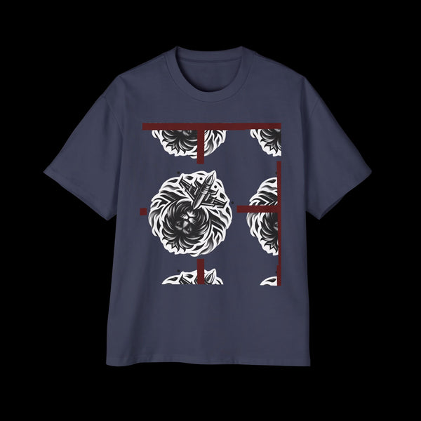 Resolute by JetLion – Statement Graphic Tee | Unshaken. Unmoved. Unapologetic. | Stylish Men's Oversized Tee, Graphic Tee, Casual Wear, Comfortable Shirt, Streetwear Fashion, Gift for Him