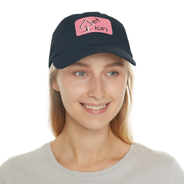 Reflection by JetLion – Premium Dad Hat with JetLionApp Spade Logo Patch | Clean, Minimal, Intentional