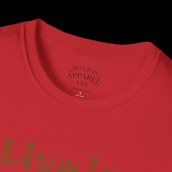 Breakthrough by JetLion Statement Tee of Unshakable Defiance | Duperfans x Phrazorblade Collaboration - Motivational Tee, Animal Lover Gift, Everyday Casual Wear, Fitness Apparel