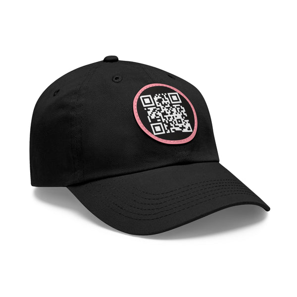 Cipher by JetLion – QR Patch Dad Hat for Silent Impact & Coded Presence Perfect for Casual Outfits, Gifts, Summer, Outdoor Adventures, Unique Accessories