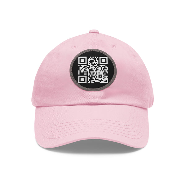 Cipher by JetLion – QR Patch Dad Hat for Silent Impact & Coded Presence Perfect for Casual Outfits, Gifts, Summer, Outdoor Adventures, Unique Accessories